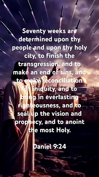 🇮🇱 Daniel 9:24 ✝️ #ThankYouYeshua #ThankYouYHWH #ThankYouHolySpirit #Yeshua #YHWH #Jesus #Messiah
