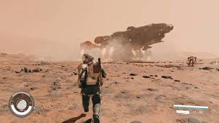 Walking on Mars | Starfield