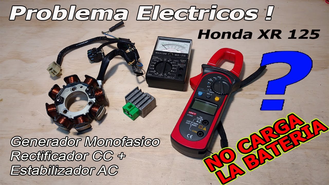 CIRCUITO Honda CG 125 150 (FUNCIONAMIENTO PRUEBA Y FALLAS)