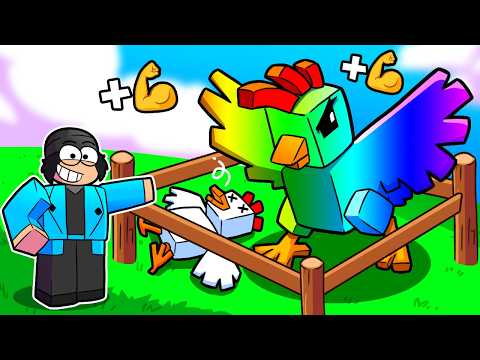 Roblox GROW A CHICKEN FIGHTER...