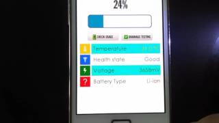 Battery Status Checker - Android App Review screenshot 2