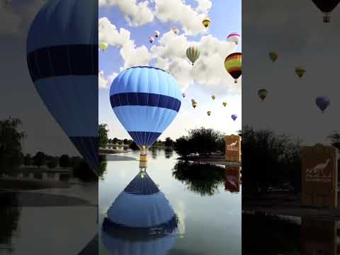 Video: Warmlugballonritte in Albuquerque
