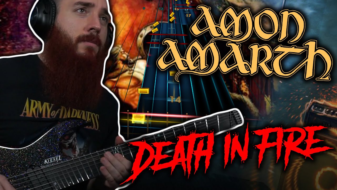 (Rocksmith) Amon Amarth - Death In Fire - YouTube