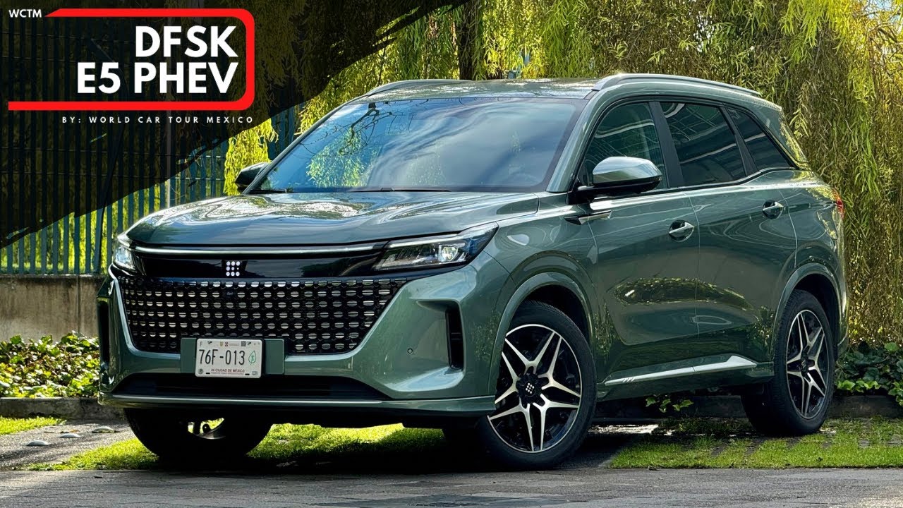 DFSK E5 2025 - ¡Una de las PHEV de 7 pasajeros más económica de México 🤯!