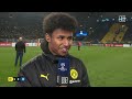 Karim Adeyemi reagiert auf sein jetzt schon legendäres Tor gegen Chelsea | DAZN
