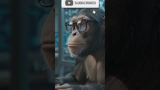 The Crazy "Infinite Monkey" Paradox 🤯shorts #monkeyfacts #animalfacts #mindblown