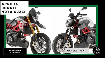 Aprilia, Ducati, Moto Guzzi remap with TunerPro! Marelli 7SM