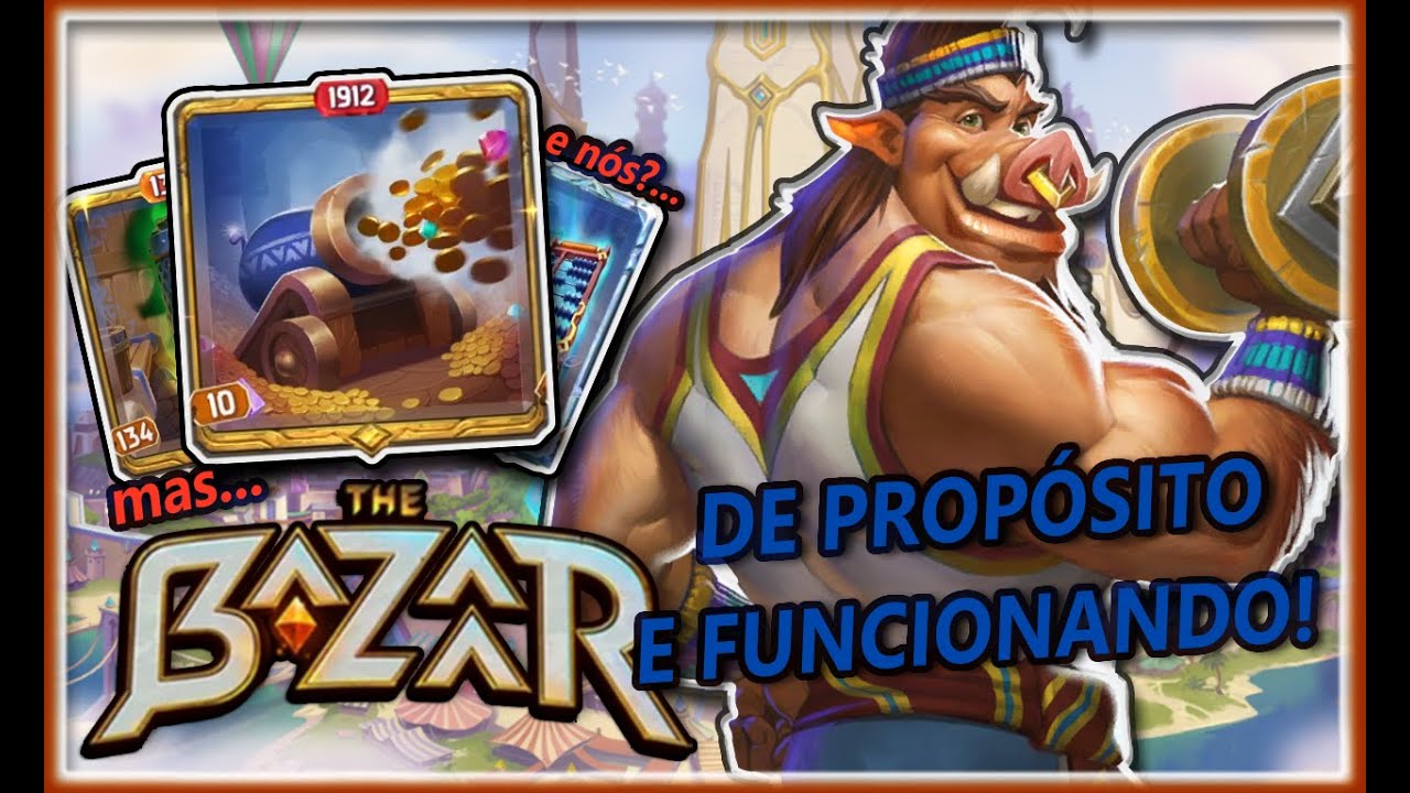 CASH CANNON É UM ESPETÁCULO DE BOM! (SÓ CONFIA) - Pyg The Bazaar (Season 06) PT-BR