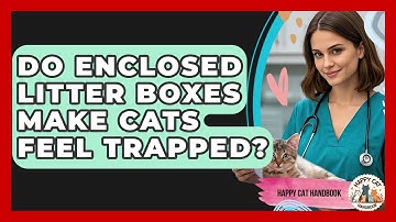 Do Enclosed Litter Boxes Make Cats Feel Trapped? - Happy Cat Handbook