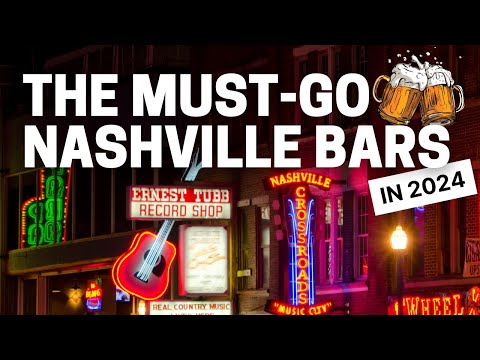 Vídeo: Os melhores bares de Nashville