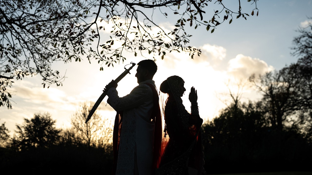 Dharmesh & Bhavisha | Wedding Highlights | Winstanley House, Leicester