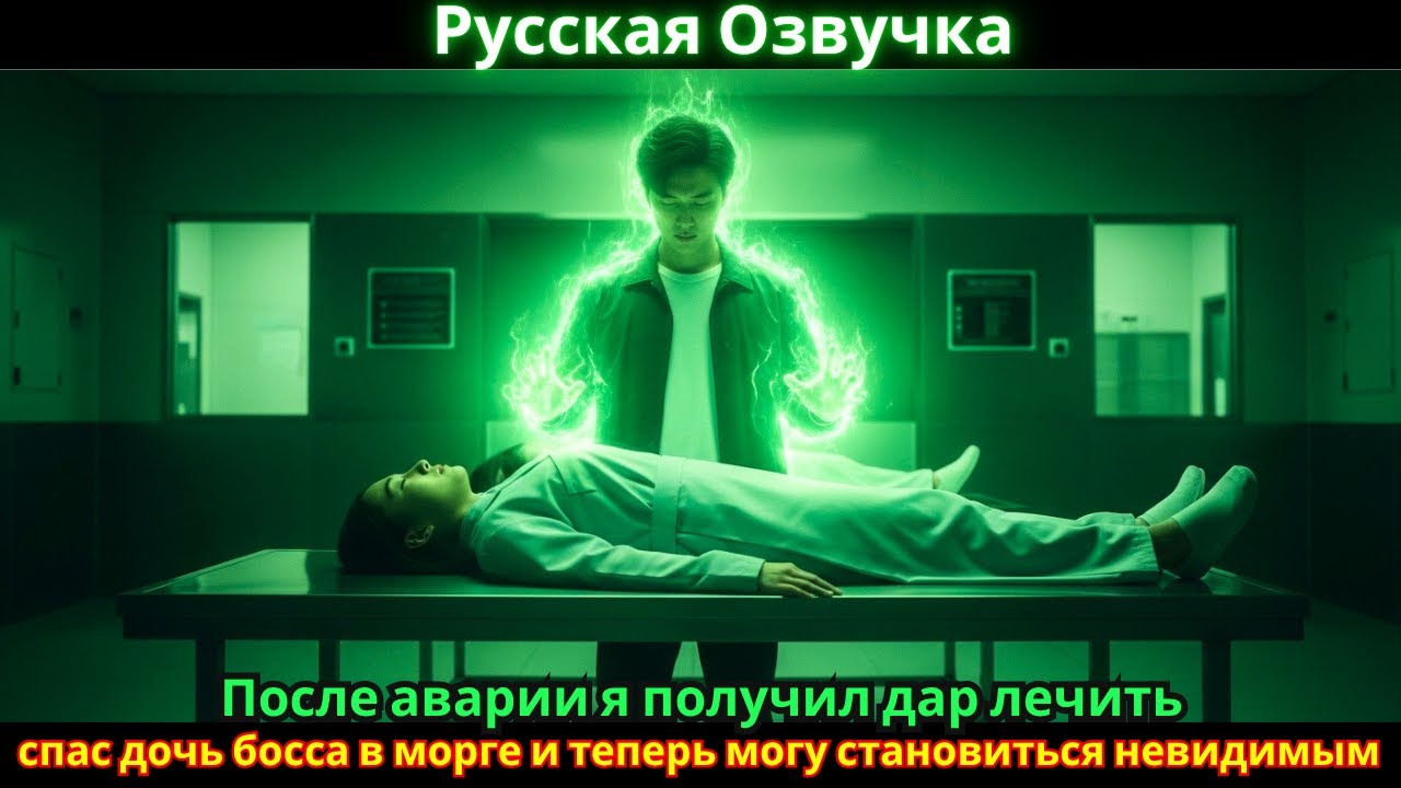 После аварии я получил дар лечить, спас дочь босса в морге и теперь могу становиться невидимым.