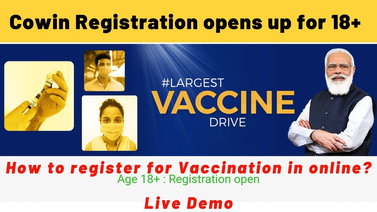 How to register on Covin portal for Vaccination | Covid- 19 | 18 years & above | Tamil |