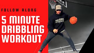 5 Minute At Home Dribbling Workout (follow along)