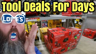 I SEARCHED Lowe's FOUND BIG Clearance Tool Deals