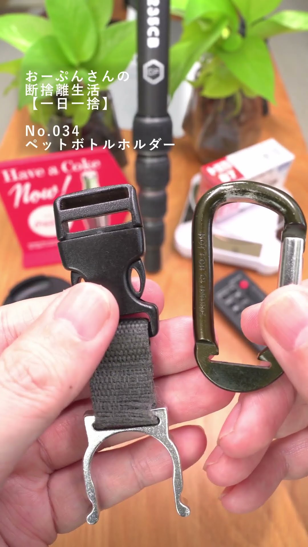 One Item a Day] 034 / Pet Bottle Holder (Daiso?) #decluttering