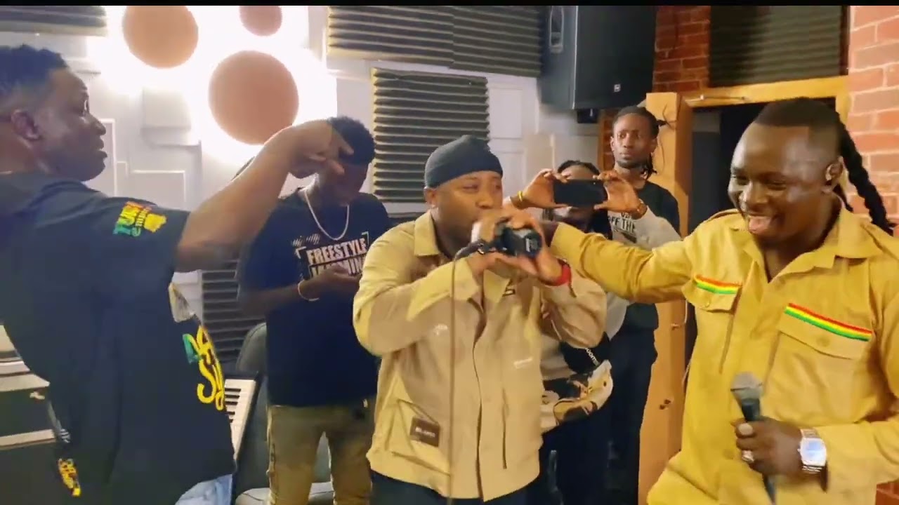 Freestyle Session with RajaMuzic,MarkdaUrban, Vyper Ranking Bino Tebabisobola