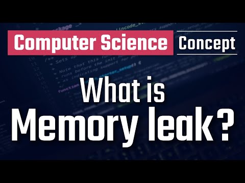 What is memory leak?