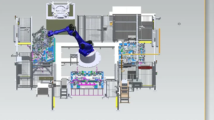 Efficient Yaskawa Robot Pick and Place Workstation: Streamlining Productivity and Precision #robot
