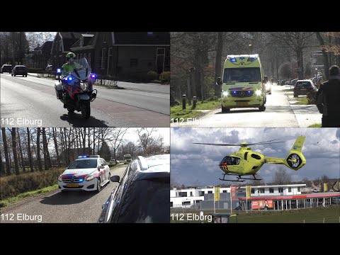 [MMT Inzet] Hulpdiensten met spoed naar en van een MMT inzet in Oldebroek