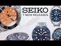 Seiko Bottle Cap, Blue Hole and Monster-esque Watches - 7 New Seiko Releases for 2018