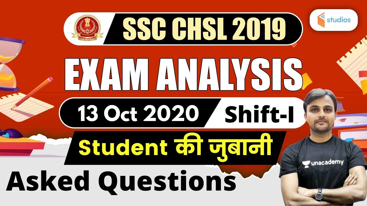 SSC CHSL (13 October 2020, 1st Shift) Reasoning | CHSL Exam Analysis | Reasoning by Akash Chaturvedi