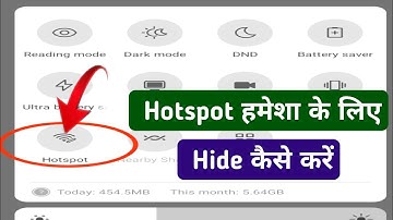 hotspot kaise hide kare,hotspot hide kaise kare mi phone,hotspot hide kaise kare samsung,