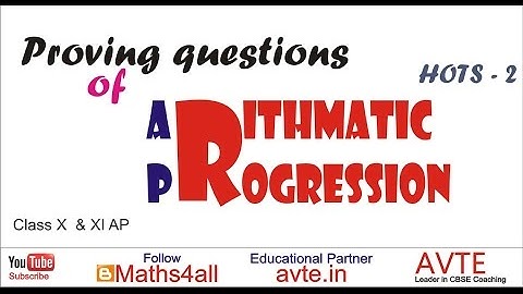 If t(m) = (1/n) and t(n) = (1/m) then prove that t(mn) = 1 || Arithmetic Progression || HOTS 2