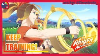 【 Ring Fit Adventure | #10 】IT BACC!! just casual workout & chat【 NIJISANJI ID | Etna Crimson 】