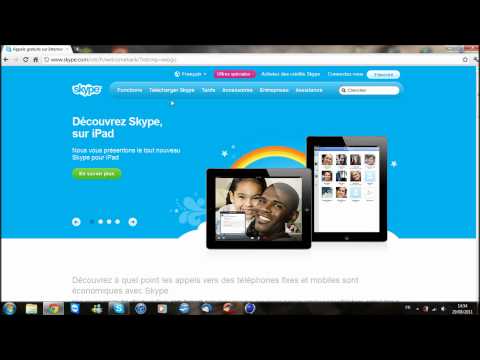 Inscription et téléchargement de skype