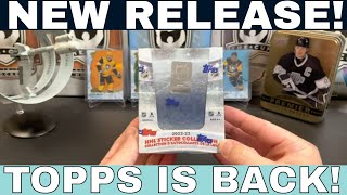 TOPPS is BACK! Opening up 2021-22 Topps NHL Sticker Collection! 