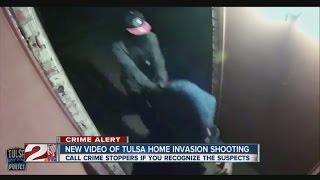 New security video of Tulsa home invasion, shooting