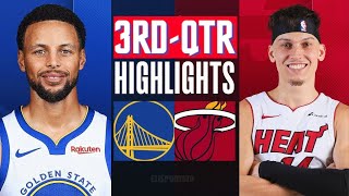Golden State Warriors vs Miami Heat HIGHLIGHTS 3rd - QTR HD | 2024 NBA season | 3/26/2024