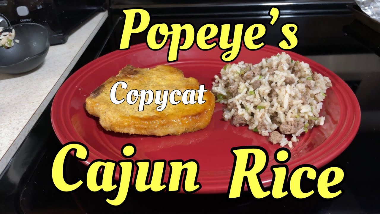 CAJUN RICE ( Popeyes ) ASMR FOOD COOKING #asmr, ARROZ DE CAJUN, ケイジャンライス