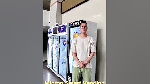 AI vending machine based on visual recognition technology and weight sensing technology Smart fridge