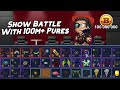 Show battle with 100 million pure wrichest players  pixel worlds