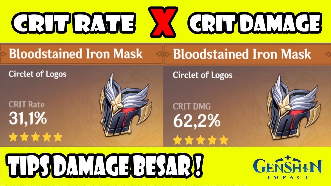 Tips Memilih Crit Rate yang Tepat - Genshin Impact Indonesia - YouTube