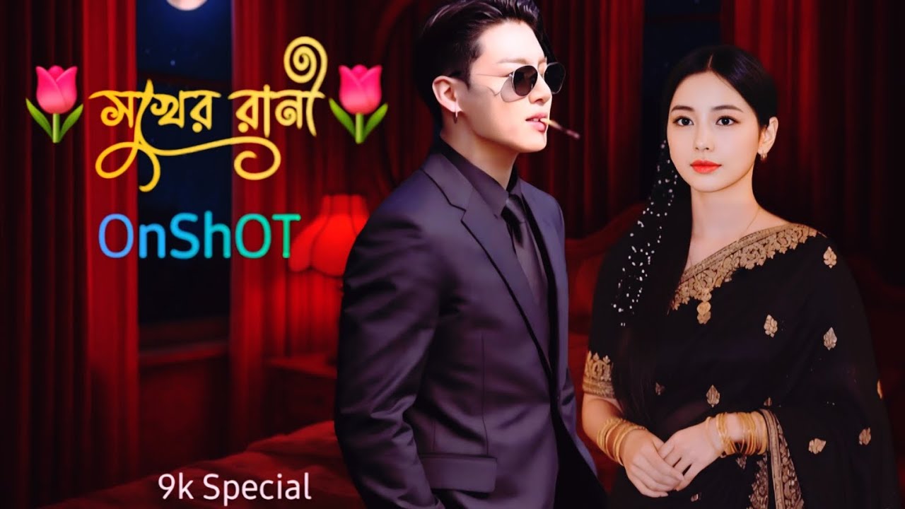 🌷সুখের রানী🌷 ( OnShoT) 9k Special)  #taekook  #taekookff 