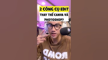 Công cụ thay thế Canva và Photoshop? #khalene #shorts #design