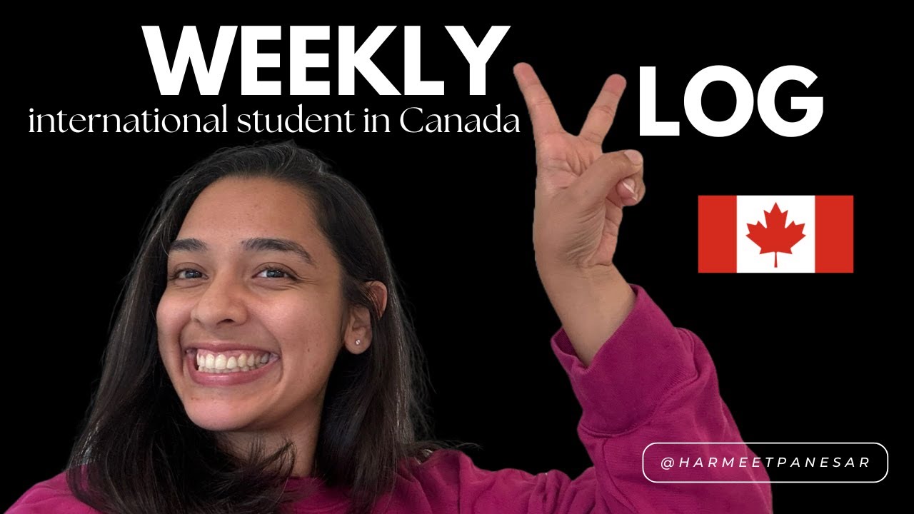 WEEK IN THE LIFE OF AN INTERNATIONAL STUDENT IN CANADA | DISHES, GYM, REEL SHOOT | HARMEET PANESAR