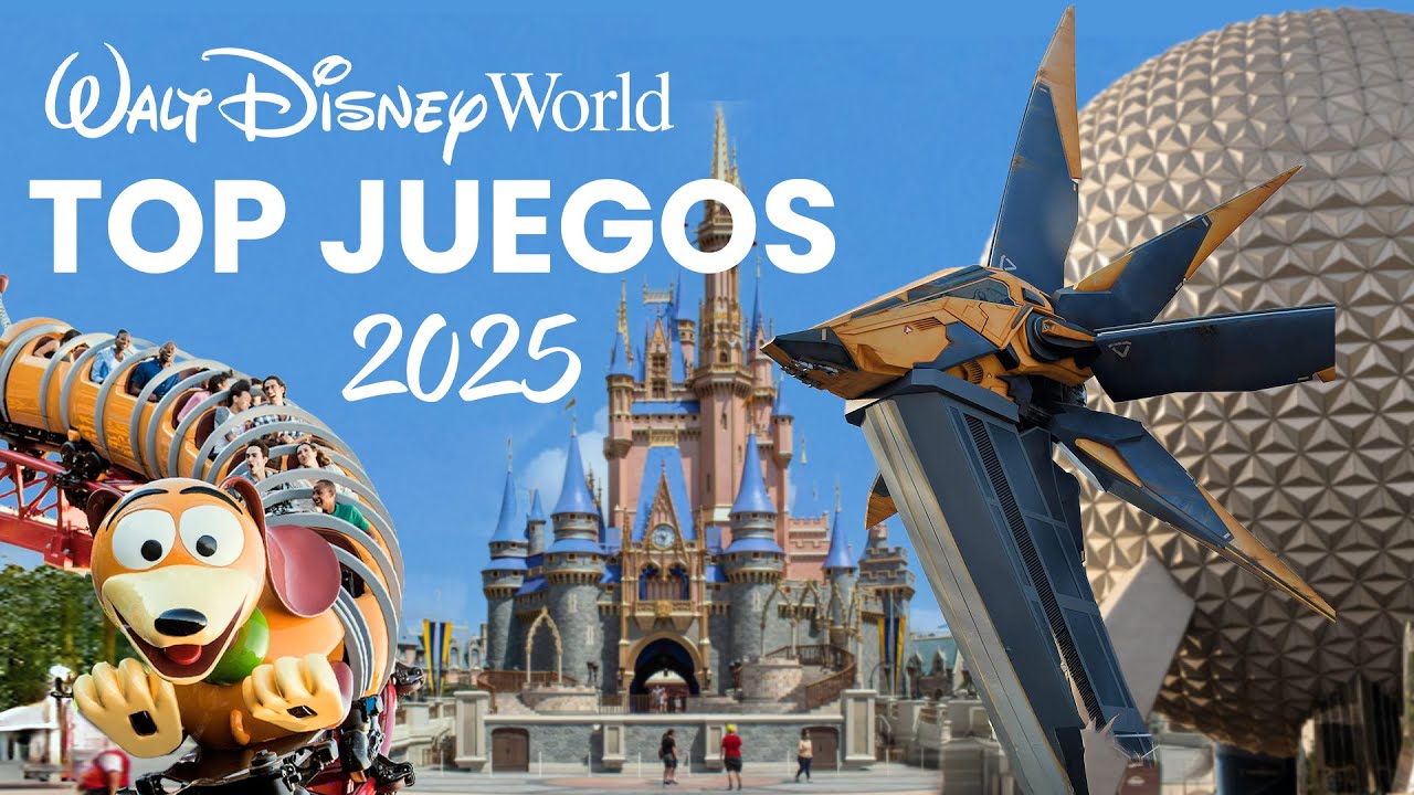 Lo MEJOR  de Disney World en 2025 (tips y juegos imperdibles)
