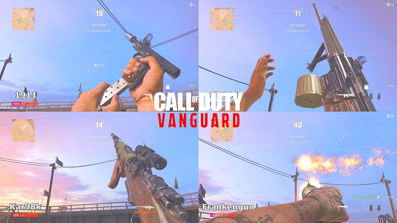 Vanguard - ALL Legendary Weapons