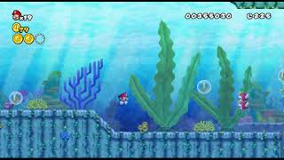 1-4 (New Super Mario Bros. Wii Other World) - 3 Star Coins