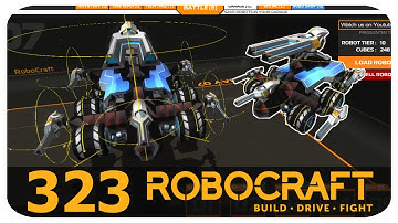 Robocraft Tier 10 SMG TX 1 Buggy for under 908 CPU