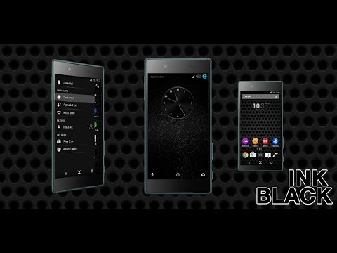 xperia theme black xperia theme black