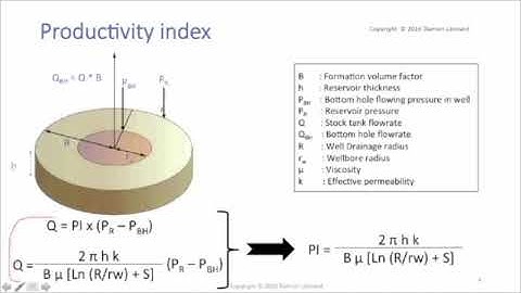 Well Productivity Index explained by Damien Leonard