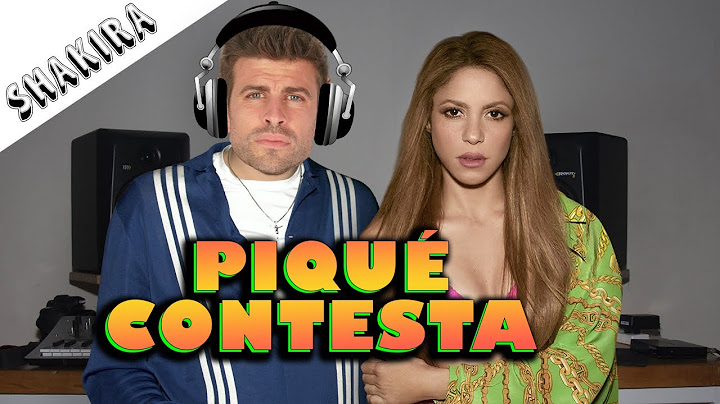 PIQUÉ CONTESTA a SHAKIRA 💔🤣Parodia BZRP Music Sessions #53