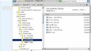 Screencast: How to use Dropbox's web interface for KRC