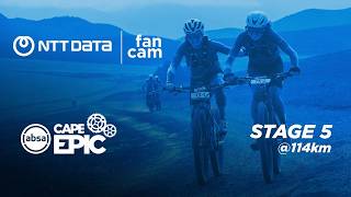 NTT Data FanCam | Stage 5 @114km | Absa Cape Epic