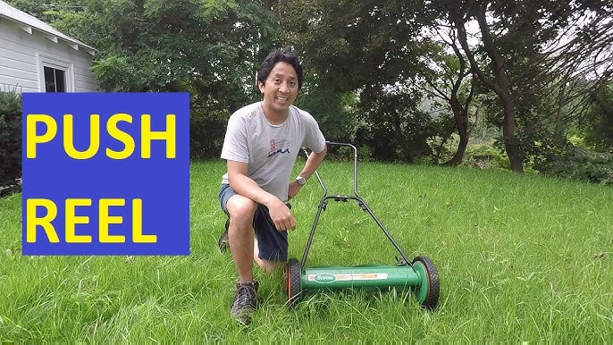 Push Reel Mowers: How to Sharpen, Scotts Classic 20 Inch